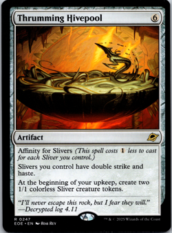 Thrumming Hivepool (247) - Magic: The Gathering - Edge of Eternities Regular - Image 1