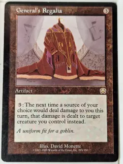 General's Regalia - Mercadian Masques - Magic the Gathering MTG Nice! - Image 1