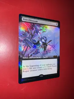 MTG - Bitterblossom - FOIL - Ultimate Masters Box Toppers - NM/MT - Brandy New! - Image 1