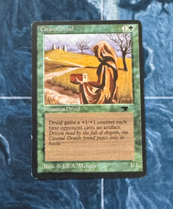 Citanul Druid Magic: Antiquities 1994 LP Vintage MTG - Image 1