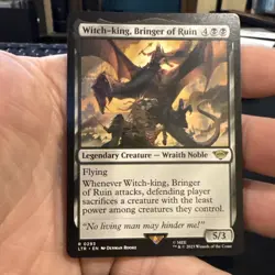 Witch-king, Bringer of Ruin Lord of the Rings 293 Non-Foil NM - Image 1