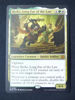 Byrke Long Ear of the Law Foil - BLB - Mtg Card #12C - Image 1
