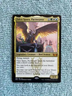 MTG Falco Spara Pactweaver NM Streets of New Capenna Magic Gathering M 186 SNC - Image 1
