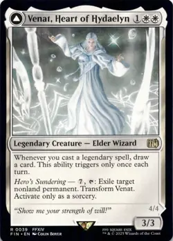 Venat, Heart of Hydaelyn - Final Fantasy - Magic MTG NM - Image 1