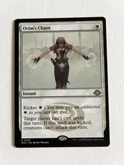 MtG Orin’s Chant NM Modern Horizons 3 MH3 rare card Magic the Gathering - Image 1