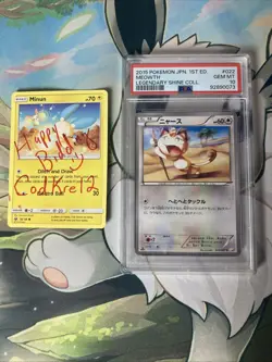 Pokemon 2015 Legend Shine Collection 1st Edition #022 Meowth PSA 10 - Image 1