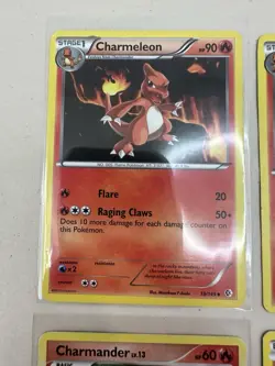 8x Charmeleon Charmander Lot Pokemon Cards -2 Generations Radiant Col RC3/RC32 - Image 2