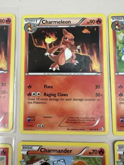 8x Charmeleon Charmander Lot Pokemon Cards -2 Generations Radiant Col RC3/RC32 - Image 3