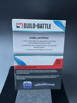 Pokemon: Scarlet and Violet Paradox Rift Build and Battle Box SEALED - Image 3