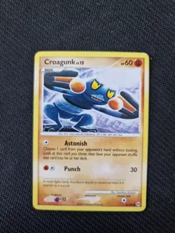 Croagunk - 61/99 - Common - Arceus - Pokemon Card - LP - Image 1