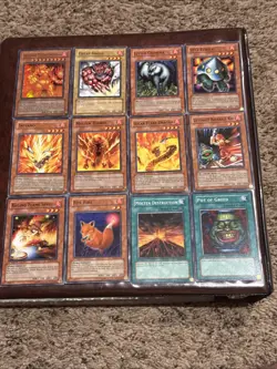 Yu-Gi-Oh! Blaze of Destruction 1st Edition Structure Deck 20 Cards Mixed Lot - Image 2