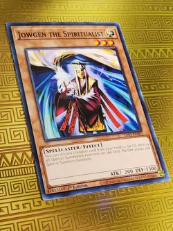 Jowgen The Spiritualist LDS3-EN003 Near Mint 1st Edition Yu-Gi-Oh ENG TCG - Image 1