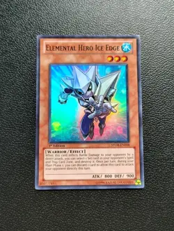 Yugioh - Elemental Hero Ice Edge - STOR- EN098 - Super Rare - Image 1