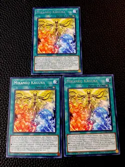 Mikanko Kagura (X3) AMDE-EN034 Yugioh 1st Edition (New) Rare - Image 1