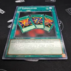 7 Completed SBSC-EN029 Speed Duel 1st Edition NM Near Mint Yu-Gi-Oh! Card - Image 3