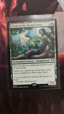 MTG magic - Dryad of the Ilysian Grove - Commander Masters - NM eng x1 - Image 1