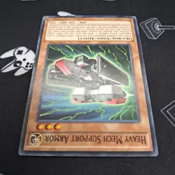 Heavy Mech Support Armor SDKS-EN004 1st Edition LP+ Light Play Yu-Gi-Oh! Card - Image 4