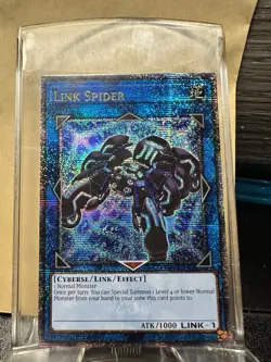 Link Spider MP24-EN045 1st Edition Mint Quarter Century Secret Rare - YUGIOH - Image 1