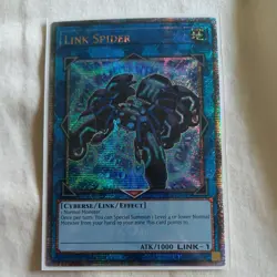 Link Spider MP24-EN045 1st Edition Mint Quarter Century Secret Rare - YUGIOH - Image 1
