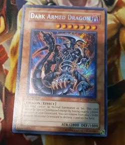 Yugioh Dark Armed Dragon PTDN-EN019 Secret Rare Unlimited LP - Image 1