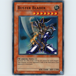 Yugioh Buster Blader DB1-EN095 Unlimited Super Rare Holo - NM 💎💎 - Image 1