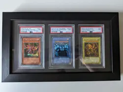 Yu-Gi-Oh! Egyptian God Card Set 2004/05 | YMA-EN001, JMP-EN004, DOD-001 PSA9 - Image 1