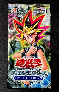 Yu-Gi-Oh! Limited Edition 3 Yami Yugi Pack SEALED L3-07 2001 Yugioh - Image 1