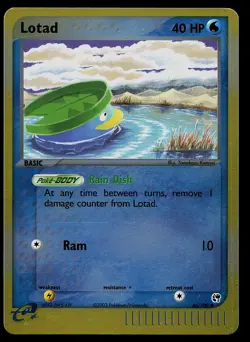 Pokemon Card - Lotad Sandstorm 66/100 Reverse Holo - Image 1