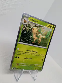 Leafeon 005/131 Sv: Prismatic Evolutions Holo Pokemon TCG Card - NM - Image 2