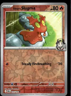 Pokemon Ethan’s Slugma 035/182 Destined Rivals Reverse Holo Common 2 Card Lot - Image 1