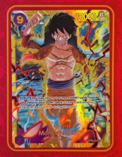 MONKEY D. LUFFY OP09-119 SEC, 2024 ONE PIECE CARD GAME, OP09 4 EMPERORS - Image 1