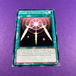 SDBE-EN031 Swords Of Revealing Light Common Unlimited Edition Yugioh Card TCG - Image 1