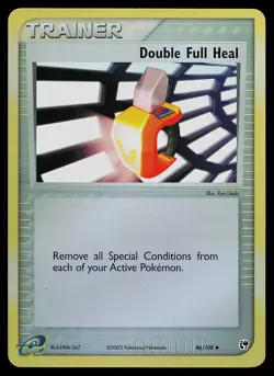 Pokemon Card - Double Full Heal Sandstorm 86/100 Reverse Holo - Image 1