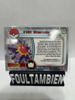 1999 Topps Pokemon Tv Animation Series Starmie #121 Foil Card - Image 2