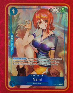 NAMI OP09-050 ALTERNATE ART, 2024 ONE PIECE CARD GAME OP09 4 EMPERORS - Image 1
