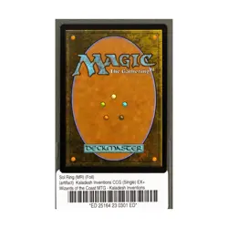 WOTC MTG Kaladesh Invention Sol Ring (MR) (Foil) EX+ - Image 2