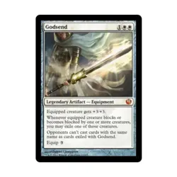 WOTC MTG Journey into Nyx Godsend (MR) VG - Image 1