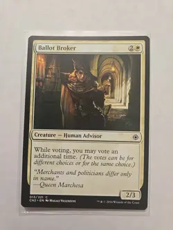 Ballot Broker - Conspiracy Take the Crown - LP - MTG Magic - Common - Creature - Image 1