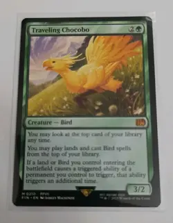 Mtg - Traveling Chocobo - FINAL FANTASY (FIN)- Nonfoil - Nm - Image 1