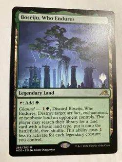 1x MTG Boseiju, Who Endures Promo Pack Kamigawa: Neon Dynasty - Image 1