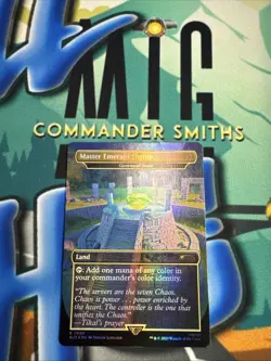 Command Tower - Sonic the Hedgehog ✨ Borderless FOIL ✨ MTG Secret Lair (7030) - Image 1
