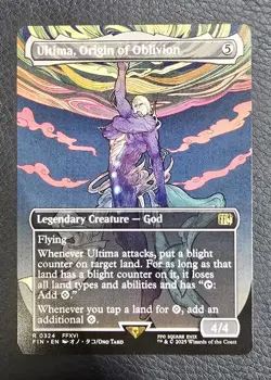 Ultima, Origin of Oblivion (Borderless) Final Fantasy MTG NM Magic Card - Image 1