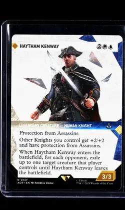 2023 MTG Magic the Gathering ACR Assassins Creed Showcase #147 Haytham Kenway - Image 1