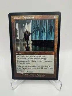 MTG Urza's Incubator RETRO FRAME FOIL Dominaria Remastered 392 NM - Image 1