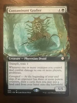 Contaminant Grafter : MTG - Commander: Phyrexia: All Will Be One #055 / NM - Image 1