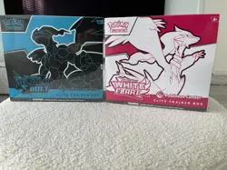 Black Bolt & White Flare Pokemon Center Elite Trainer Boxes ETB Sealed ✅ - Image 1