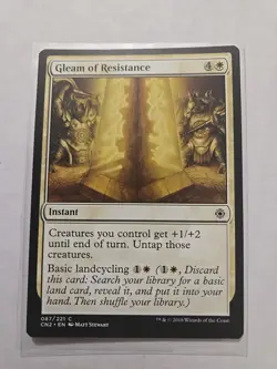 Gleam of Resistance - Conspiracy Take the Crown - LP - MTG Magic Common Instant - Image 1