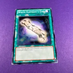 White Elephant's Gift SDBE-EN026 Common Unlimited Edition Yugioh TCG - Image 1