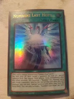 Yugioh! Numbers Last Hope - BLMR-EN004 - Ultra Rare - 1st Edition Near Mint, Eng - Image 1