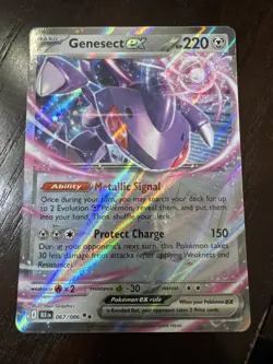 Pokemon TCG - Genesect Ex - 67/86 - Double Rare - SV: Black Bolt - NM - Image 1